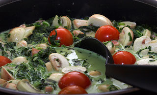 Spinach salad recipe