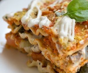 Vegetarian lasagna recipe