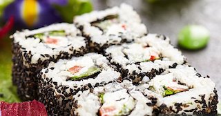 Vegetarian sushi recipe