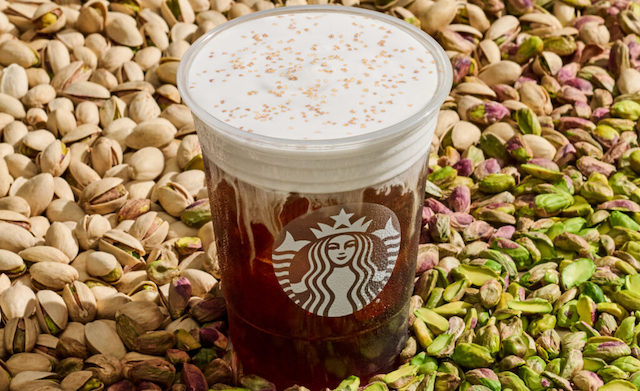 Starbucks pistachio cream cold brew