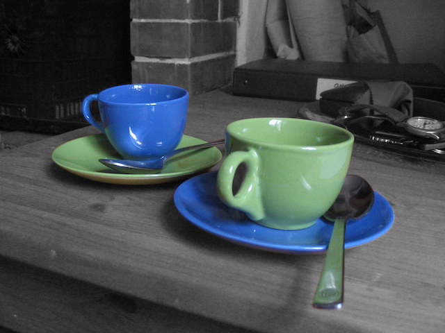 The coffee cup