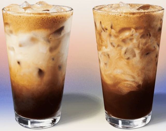 Iced shaken espresso